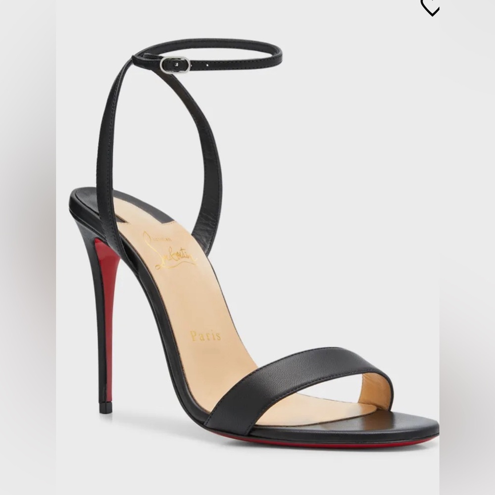 Loubigirl Ankle-Strap Red Sole Sandals